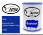 Preview: Audi, Medium Blue (Water-Based Only), LX5U: 500ml Lackdose, von ATW Autoteile West.